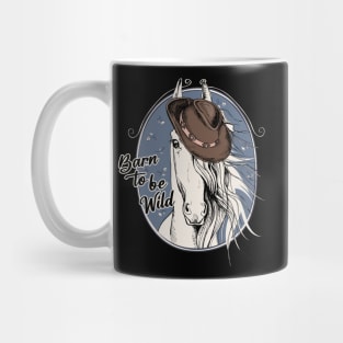 Horse Barn to Be Wild Mug